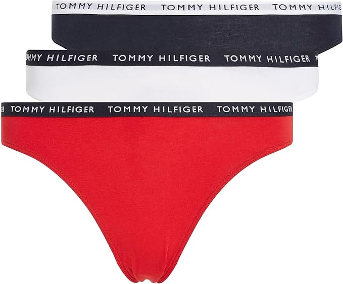 Tommy Hilfiger Pack de 3 Braguitas para Mujer Bikini 3